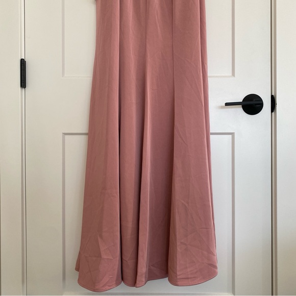 Ieena Mac Duggal 49093 rose pink gown - Picture 14 of 15